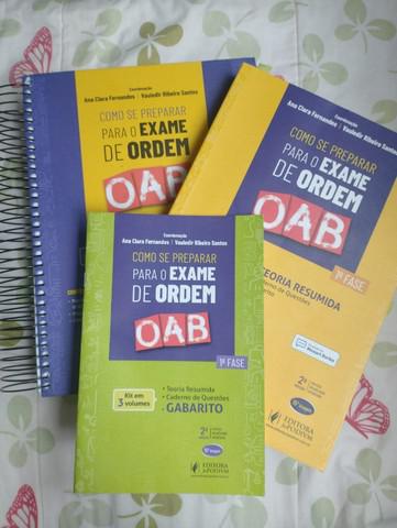 Kit de livros para 1ª fase da oab - método /