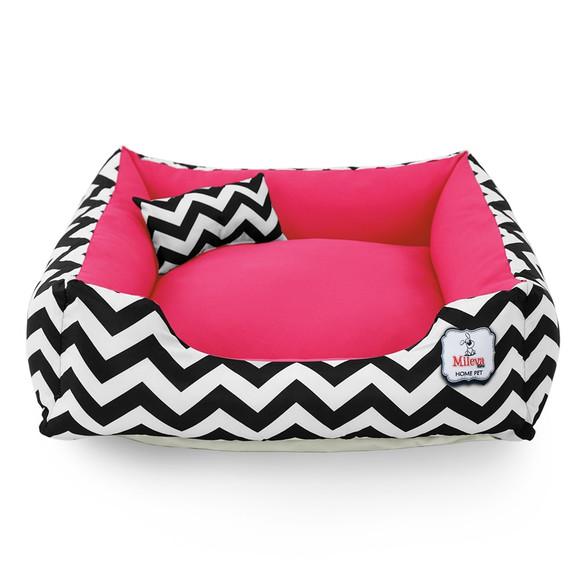 Cama P/cachorro Gato Caminha Pet 60x60 -chevron Pink no Elo7