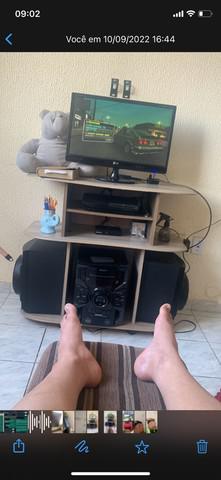 Ps3 destravado sem marca de uso e dois controles