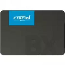 Ssd crucial bx500 480gb sata leitura 540mb/s gravação