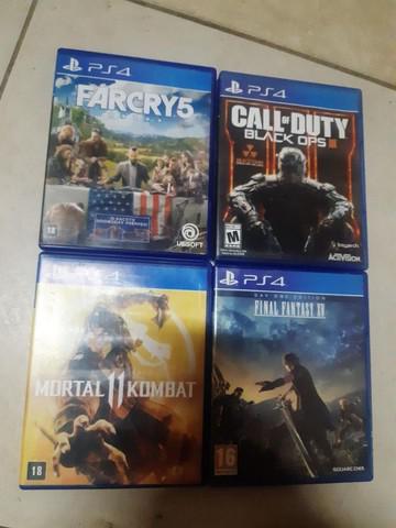 Jogos originais de ps4