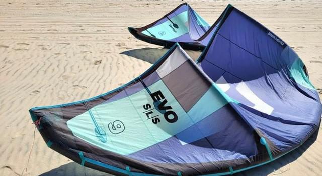 Kitesurf duotone evo sls 9 2021 kite sem barra