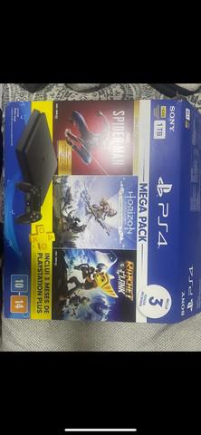 Ps4 slim 1tb pouco usado