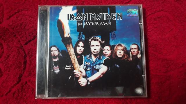 CD Iron Maiden The Wicker Man Acompanha Pôster Raro