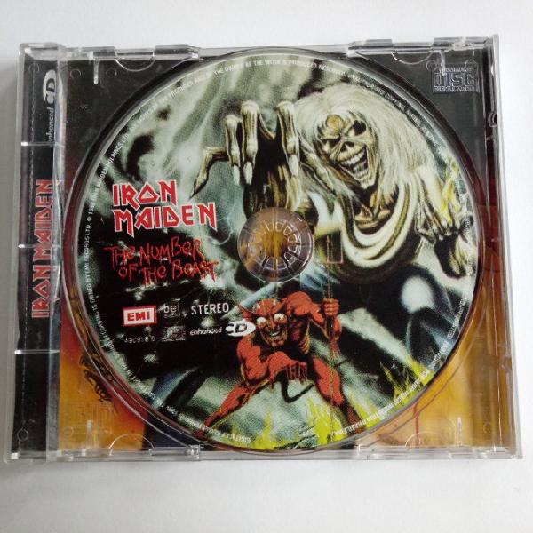 Cd Iron Maiden - Number Of The Beast 1998 (Usado)