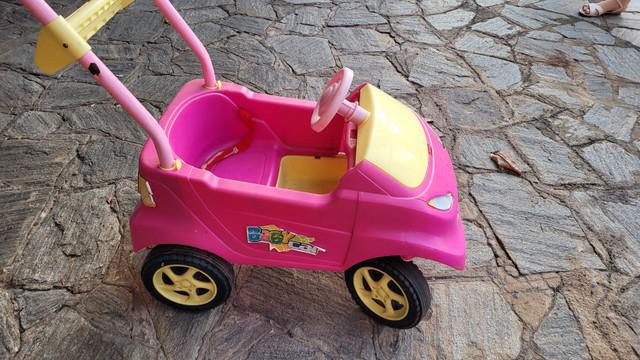 Carrinho infantil rosa para meninas