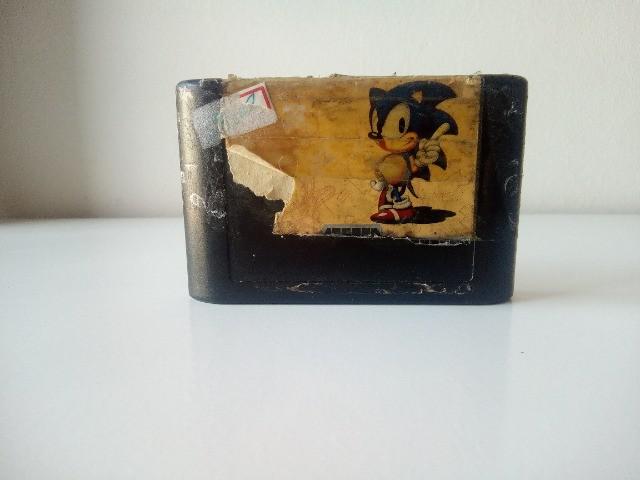 Cartucho Sonic The Hedgehog Mega Drive