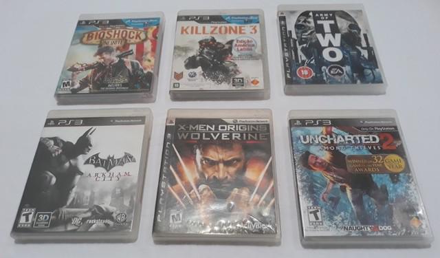 Lote de jogos ps3 #2