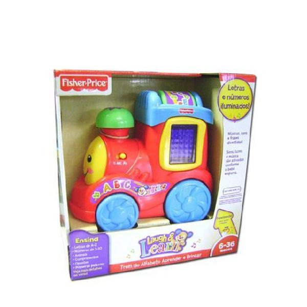 Fisher Price Trem do Alfabeto Aprender e Brincar