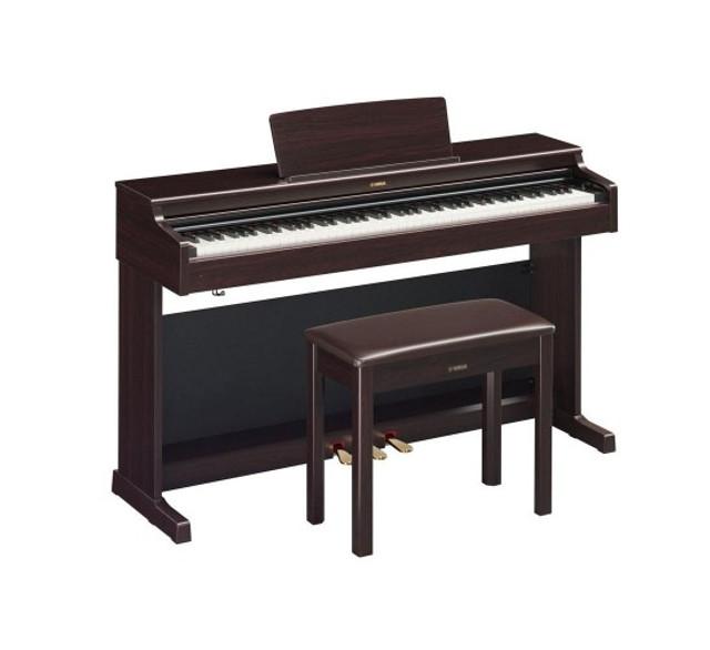 Piano digital yamaha ydp 164r rosewood arius 88 teclas -