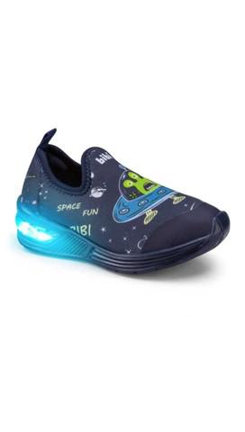 Tênis bibi led space wave astronalta masculino - marinho