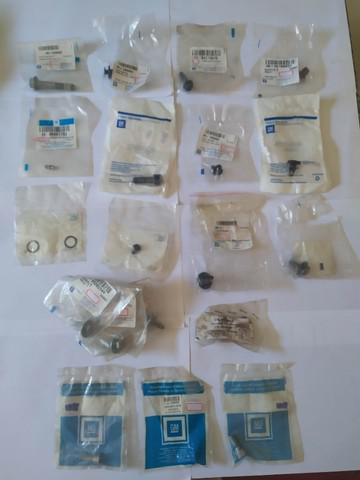 Kit 20 peças originais gm parafuso retentor presilha