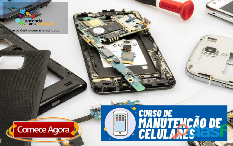 Curso profissionalizante de manutenção de celulares comece agora