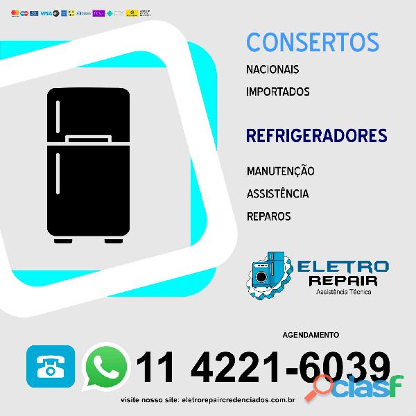 Reparos técnico em geladeira side by side consolação