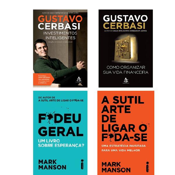 Frete grátis - kit 4 livros