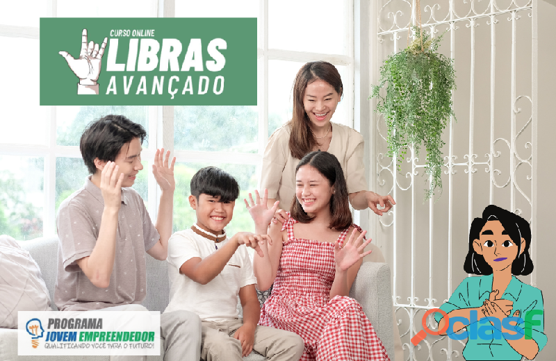 Curso online libras avançado língua brasileira de sinais avançado