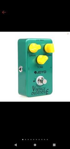 Pedal joyo overdrive.