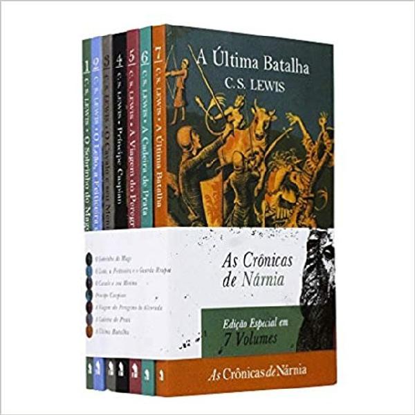 As Crônicas De Nárnia - Coleção Completa 7 Livros