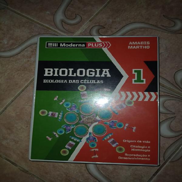 Coleção de livros de biologia 1 moderna plus