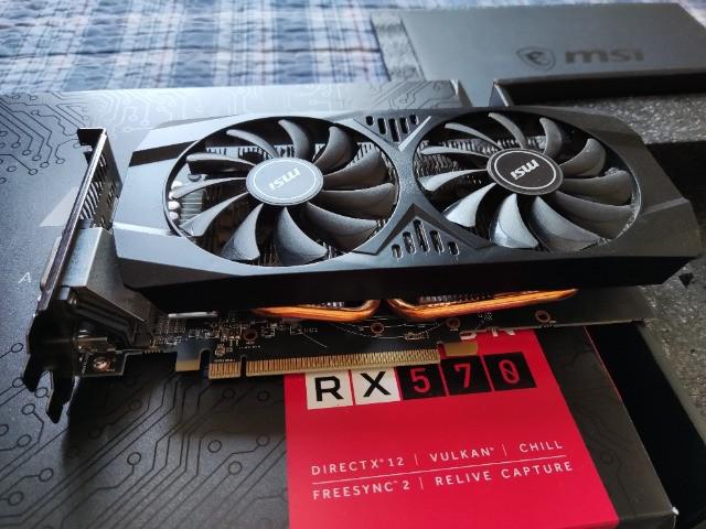 Placa de video msi RX 570 8GB