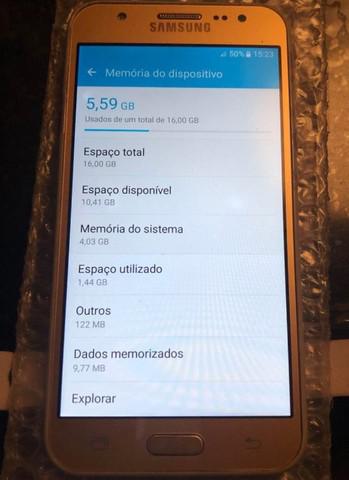 Samsung galaxy j5 duos J500m original dourado aparelho usado