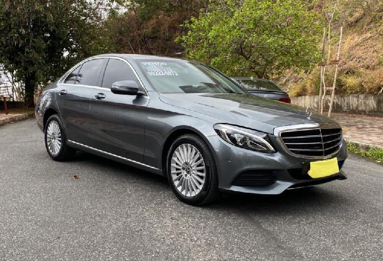 Mercedes benz c 180 1.6 exclusive 18/18 cinza