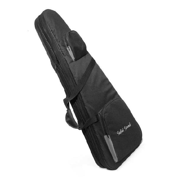 Hard bag guitarra dupla - hard case solid sound-novo