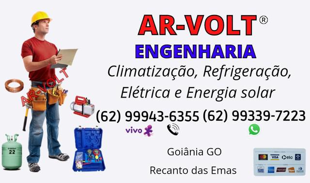 Instalação, higienização e elétrica