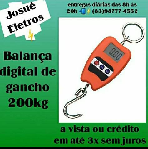 Balança 200kg eletrônica -entregamos a domicílio varejo e