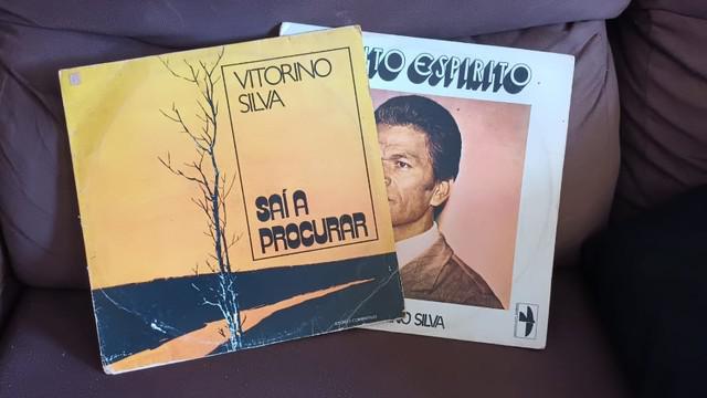 Lote 02 Lps Disco De Vinil Gospel Evangélico Vitorino Silva