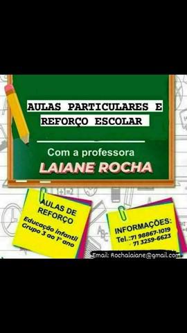 Aulas particulares e reforço escolar