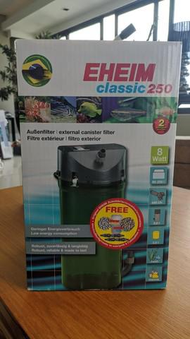 Filtro Canister Eheim Classic 250 2213 (440 L/h) 8w 127v