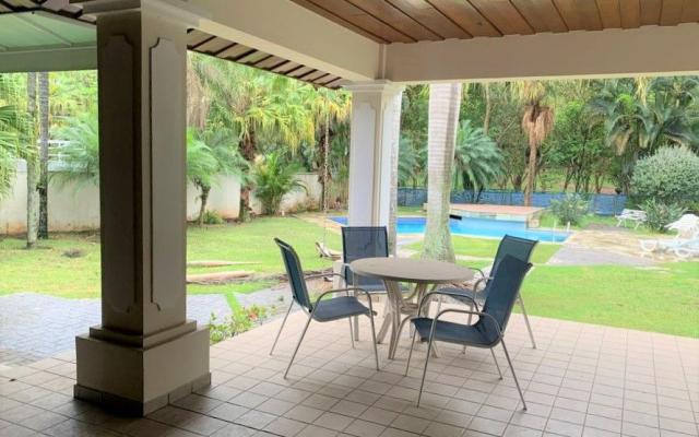 Locação tamboré 3 | 4 suítes, piscina e jardim - quintal