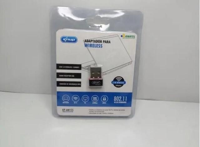 Adaptador Wifi USB Wireless 150Mbps Para Computador e