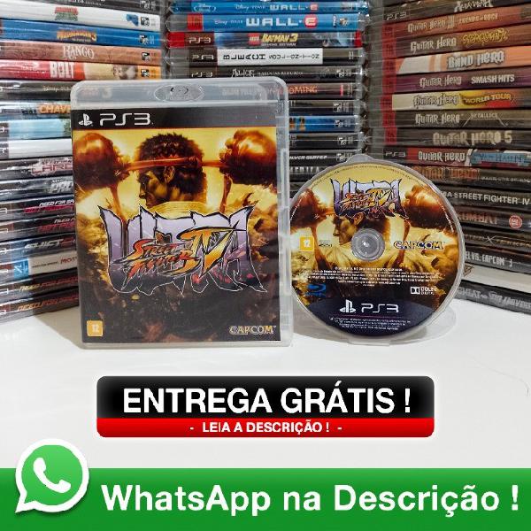 Jogos ps3 - entrega grátis ! - ultra street fighter iv