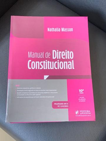 Livro Direito Constitucional Nathalia Manson