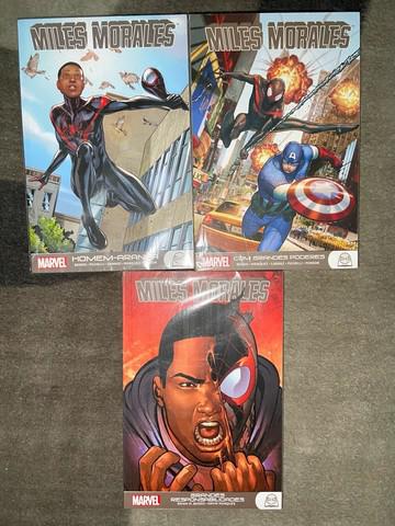 Marvel teens: homem aranha miles morales 1 ao 3 panini