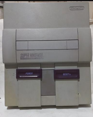 Aparelho super nintendo super nes fat