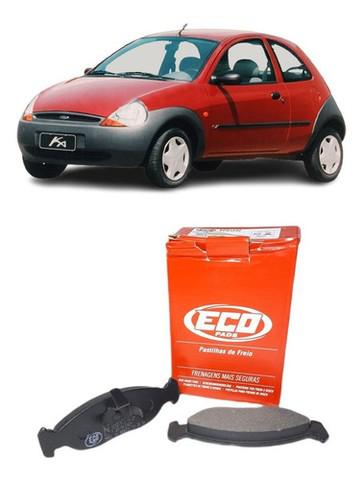 Jogo Pastilhas Freio Dianteiro Ford Ka 1.0 1996/2014