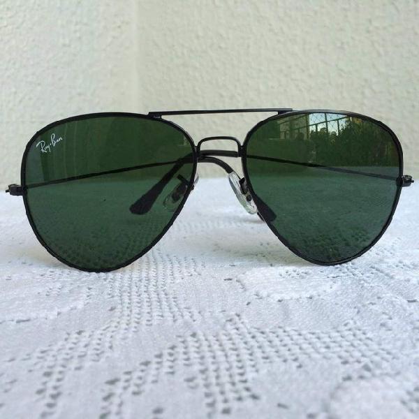 Oculos rayban lente verde unisex novo