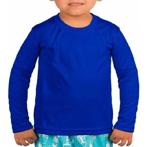 Camiseta Unisex Térmica Infantil Proteção Uv Fps