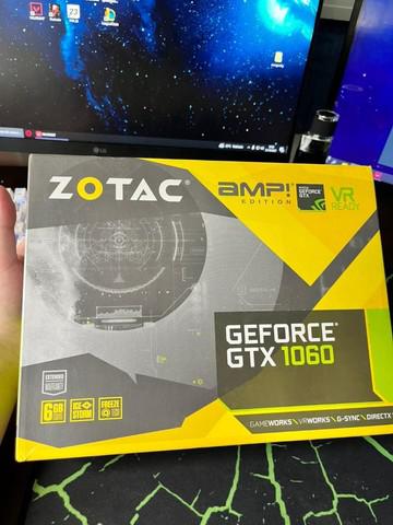 Placa de vídeo geforce gtx 1060 6gb - usada