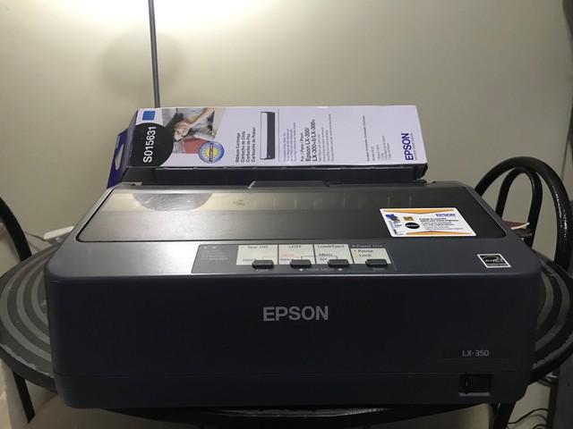 Vende-se duas impressoras epson lx350