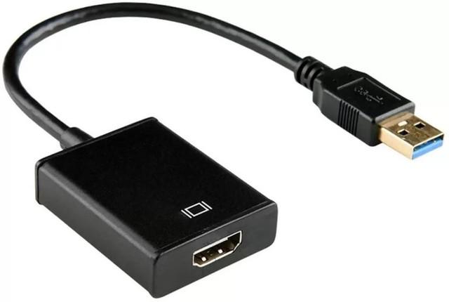 Adaptador usb 3.0 para hdmi fêmea