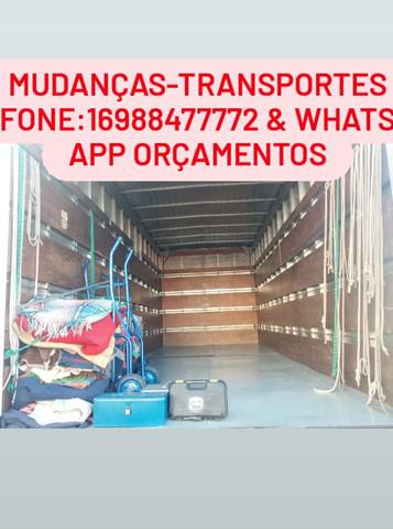 Serviços mudanças transportes carretos