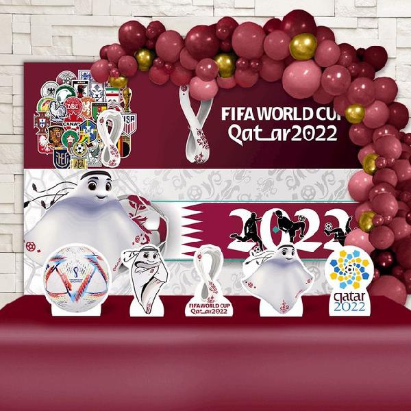 Decoração de festa - copa qatar 2022