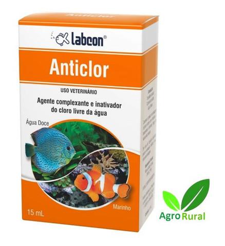 Alcon Labcon Anticlor 15ml Elimina O Cloro Da Água