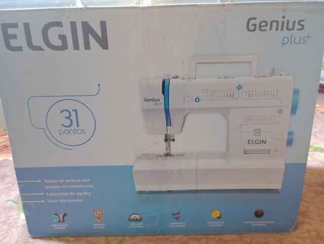 Máquina de costura genius plus+ jx-4035 branca