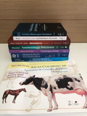 Coleção de livros medicina veterinaria grandes animais