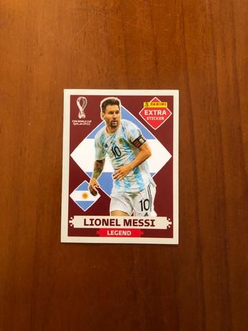 Figurinha legend Lionel Messi bordo